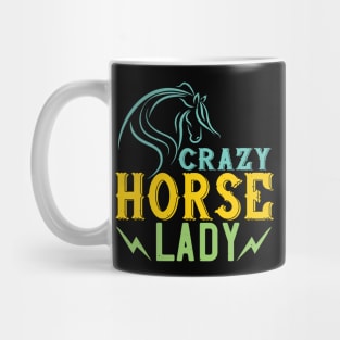 Crazy Horse Lady Mug